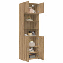 Opbevaringsskab med hylder Artisan-eg 70 x 42,5 x 225 cm