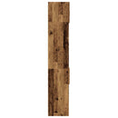 Opbevaringsskab med hylder Gammelt træ 70 x 42,5 x 225 cm