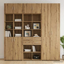 Opbevaringsskab med hylder Artisan-eg 70 x 42,5 x 225 cm