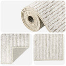 Tæppe Cremefarvet 300 x 400 cm 100% polyester 3 mm Vaskbar