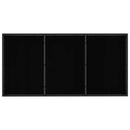 Have Spisebordssæt 9 pcs Sort og Anthracit 160 x 80 x 73 cm