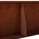 Støttemur 4 stk. 100 x 100 x 50 cm Cortenstål Rusten