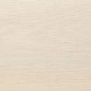 Trappe Tread 4 stk. 80 x 25 x 2 cm Hvid Massivt Eg Træ