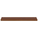 Trappe Tread 8 stk. 110 x 30 x 2 cm Mørk Brun Massivt Eg Træ