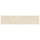 Trappe Tread 12 stk. 110 x 25 x 2 cm Hvid Massivt Eg Træ