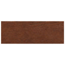 Trappe Tread 20 stk. 80 x 25 x 2 cm Mørk Brun Massivt Eg Træ