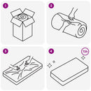 Chaiselong Grå Kunstlæder