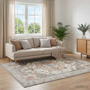 Tæppe ORIZ Brun 140 x 200 cm 100% polyester