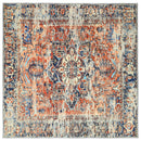 Tæppe ORIZ Orange 160 x 160 cm 100% polyester