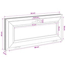 Tilt kældervindue RISOR 95 x 45 cm
