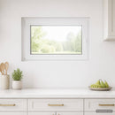 Kældervindue RISOR 90 x 55 cm PVC og glas