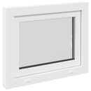 Kældervindue RISOR 70 x 60 cm PVC og glas