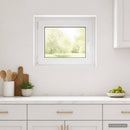 Kældervindue RISOR 70 x 60 cm PVC og glas