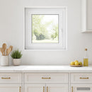 Kældervindue RISOR 70 x 70 cm PVC og glas