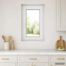 Kældervindue RISOR 50 x 100 cm PVC og glas
