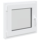 Kældervindue RISOR 55 x 50 cm PVC og glas