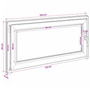 Kældervindue RISOR 120 x 50 cm PVC og glas