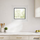 Kælder Vindue RISOR 30 x 30 cm PVC og glas