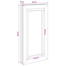 Kælder Vindue RISOR 35 x 70 cm PVC og glas