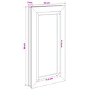 Kælder Vindue RISOR 30 x 90 cm PVC og glas