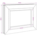 Kælder Vindue RISOR 50 x 35 cm PVC og glas