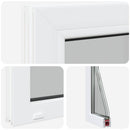 Kælder Vindue RISOR 35 x 45 cm PVC og glas