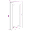 Kælder Vindue RISOR 30 x 70 cm PVC og glas