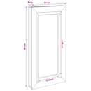 Kælder Vindue RISOR 30 x 80 cm PVC og glas