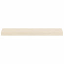 Vindueskarme 2 stk. Hvid 70 x 15 x 2 cm Massivt Eg Træ