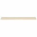 Vindueskarme 2 stk. Hvid 160 x 25 x 2 cm Massivt Eg Træ
