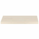 Vindueskarme 2 stk. Hvid 70 x 30 x 2 cm Massivt Eg Træ