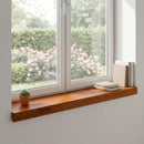 Vindueskarme 2 stk. Brun 70 x 20 x 2 cm Massivt Eg Træ