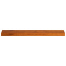 Vindueskarme 2 stk. Brun 100 x 20 x 2 cm Massivt Eg Træ