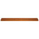 Vindueskarme 2 stk. Brun 160 x 30 x 2 cm Massivt Eg Træ