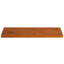 Vindueskarme 2 stk. Brun 80 x 40 x 2 cm Massivt Eg Træ
