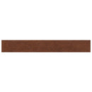 Vindueskarme 2 stk. Mørk Brun 110 x 20 x 2 cm Massivt Eg Træ
