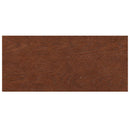 Vindueskarme 2 stk. Mørk Brun 100 x 40 x 2 cm Massivt Eg Træ
