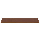 Vindueskarme 2 stk. Mørk Brun 110 x 40 x 2 cm Massivt Eg Træ