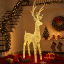 LED-rensdyr til julebelysning 1000 LED'er Varm hvid
