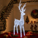 LED-rensdyr til julebelysning 1000 LED'er Kold hvid