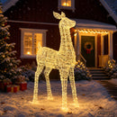 LED-rensdyr til julebelysning LOVIISA 900 LED'er Varm hvid