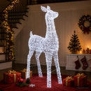 LED-rensdyr til julebelysning LOVIISA 900 LED'er Kold hvid
