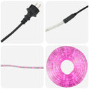 LED-lysslange til jul 2400 LED'er Pink 100 m
