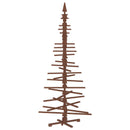 Træ juletræ KOTKA 240 cm Massivt fyrretræ Mørkebrun Finish