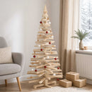 Træ juletræ KOTKA 150 cm Massivt fyrretræ Naturlig