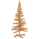 Træ juletræ KOTKA 90 cm Massivt fyrretræ Brun Finish