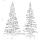 Træ juletræ KOTKA 210 cm Massivt fyrretræ Brun Finish
