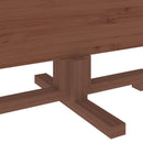Træ juletræ KOTKA 150 cm Massivt fyrretræ Mørkebrun Finish