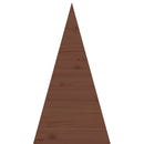 Træ juletræ KOTKA 150 cm Massivt fyrretræ Mørkebrun Finish