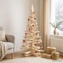 Træ juletræ KOTKA 150 cm Massivt fyrretræ Naturlig